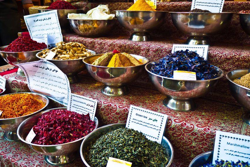 Marktstand iranischer Marktx